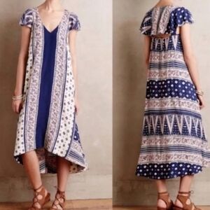 Anthropologie Maeve Summertide Midi Swing Dress
Size XS